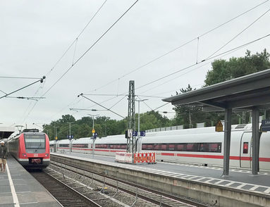 S-Bahn Linie 6 in Leverkusen Mitte hat monatelange Sperrzeit