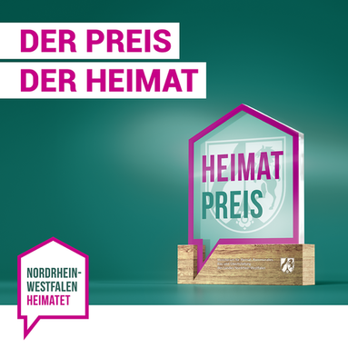 Plakat zum Heimat-Preis NRW 2023