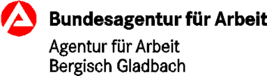 Logo Bundesagentur für Arbeit Bergisch Gladbach